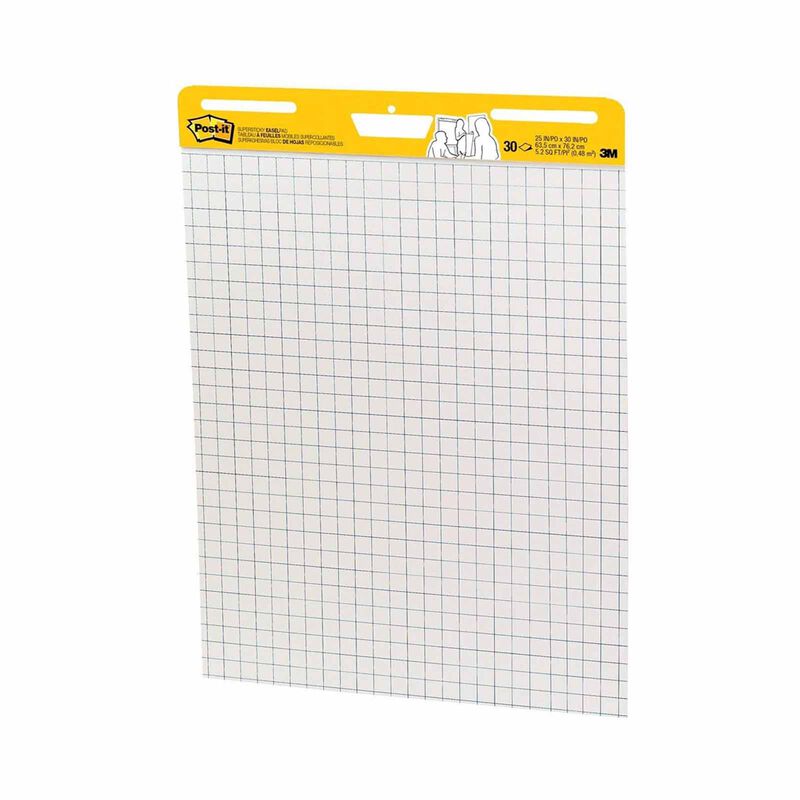 3M POST-IT Easel Grid White 25x30in 560SS-image 2