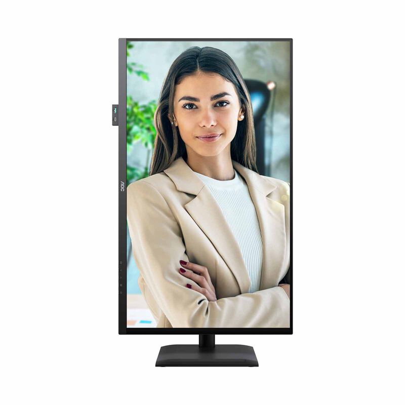AOC 31.5in Ips Qhd 100hz Usb-c Pd96w With Adjustable Stand Monitor Q32P4C-image 4