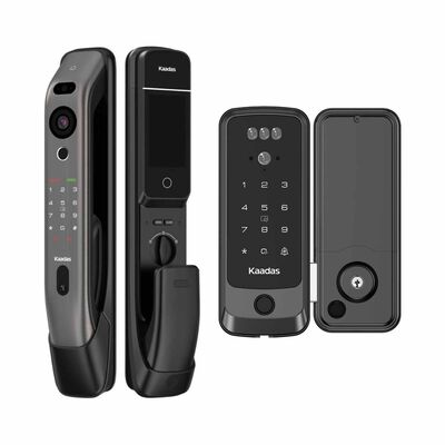KAADAS Door + Gate Locks Bundle K20 PRO MAX BLACK + R9KFV