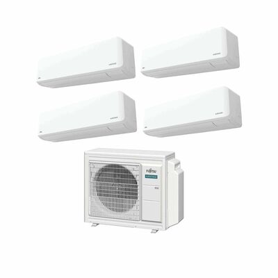 FUJITSU Fujitsu Airstage 30k Condenser System 4 (9000btu X 3, 24000btu X 1) AOAH30CBTA4 + ASAH09CMCA X 3/ASAH24CMTA