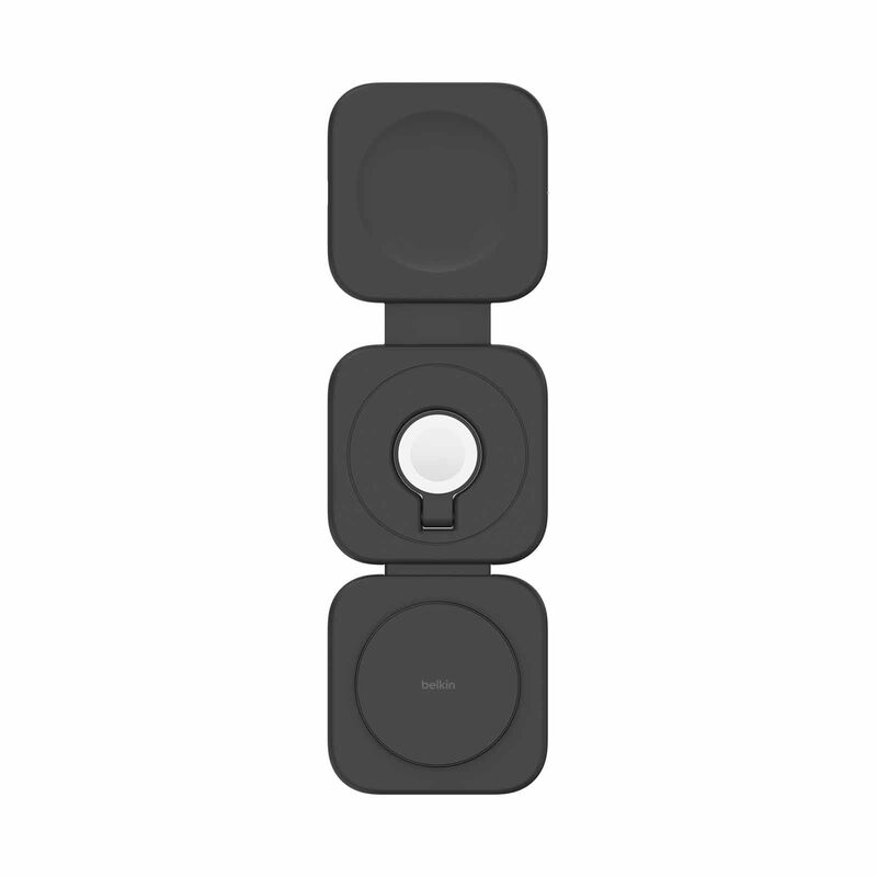 BELKIN Qi2 3-in-1 Travel Pad WIZ024MYBK-image 1