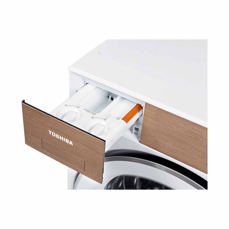 TOSHIBA Front Load Washer (10.5kg) TW-T37BZP115MWS(WT)-image 2