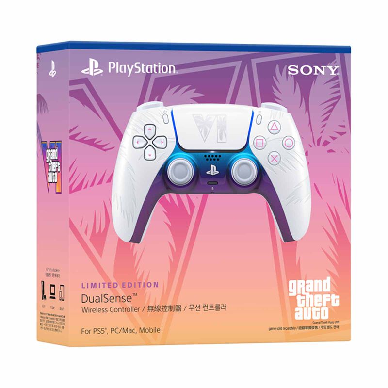 SONY Dualsense Wireless Controller - Gta Vi (b - White) CFI-ZCT2GZI-image 8