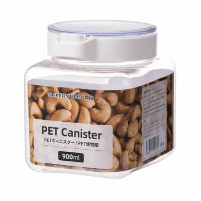 SHIMOYAMA Plastic Storage Jar 900ml SH19469