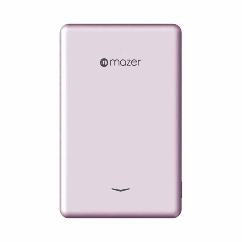 MAZER Qi2 Compatible 15w 5000mah, Usb-c Pd20w, Ultra Slim Power Bank-pink M-MAGAIR19-PK-image 1