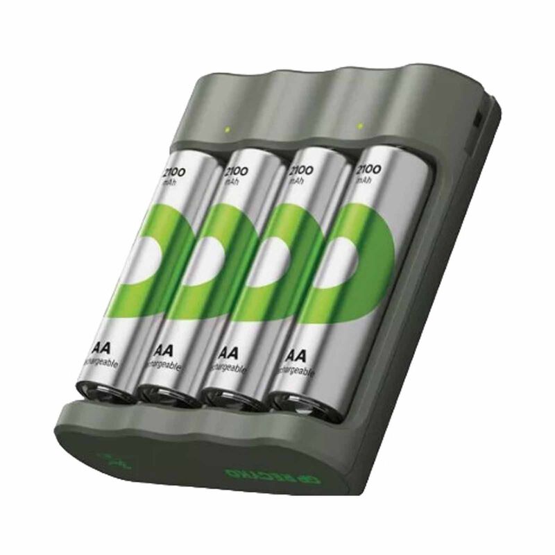 GP Gp Recyko B441 Charger W/ 4 Aa 2100mah GPACSB441001-image 1
