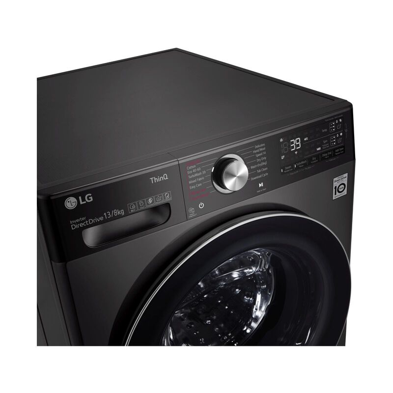 LG Front Load Washer And Dryer (13kg/8kg) FV1413H2BA-image 3