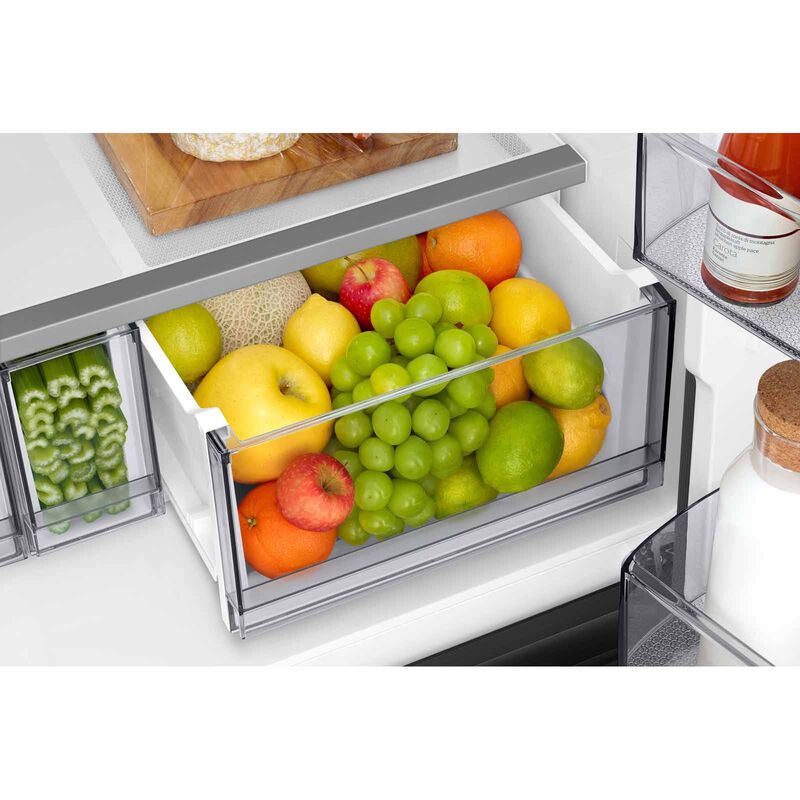 SAMSUNG Bespoke 4 Door Fridge -white (634l) (fixed Panel) RM70F63R3WSS-image 10