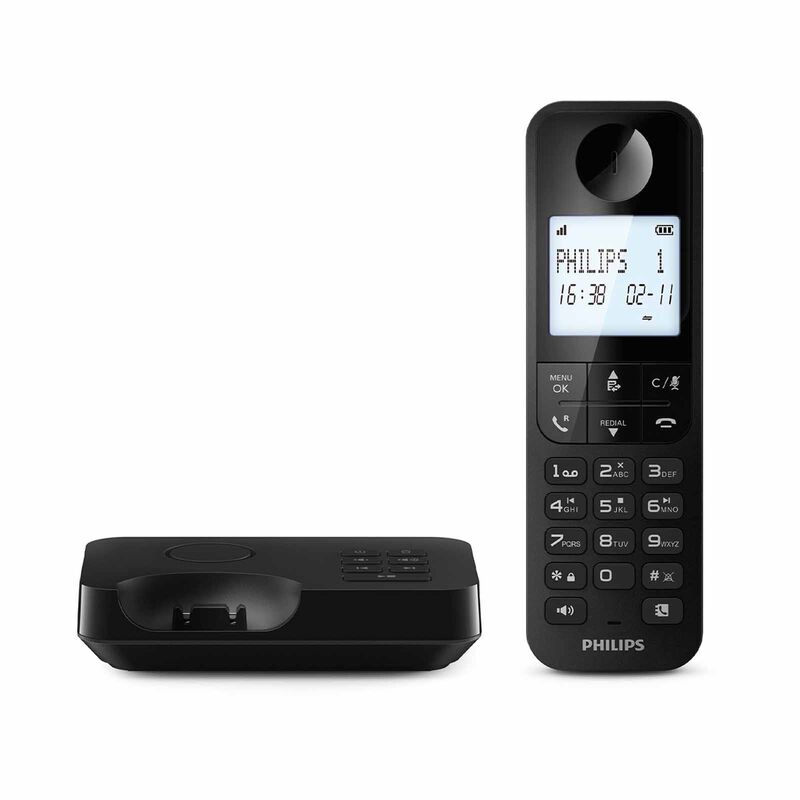 PHILIPS Cordless Phone W Answering Machine D2751B/90-image 3