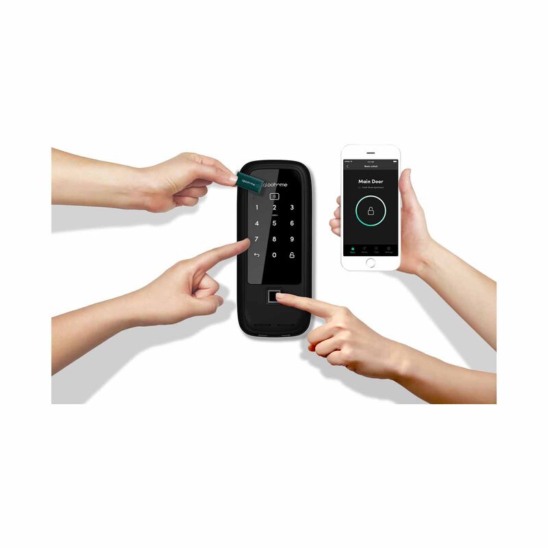IGLOOHOME Rm2f(gate)+mt1 Grey (mortise Touch) RM2F(GATE)+MT1 GREY (MORTISE TOUCH)-image 7