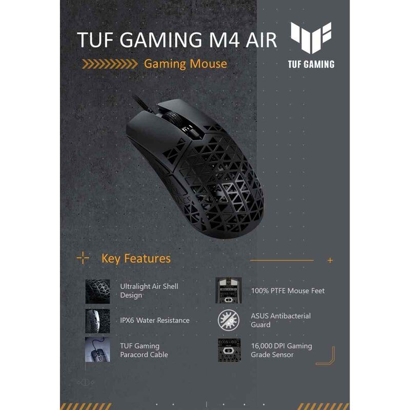 ASUS Gaming Mouse TUF GAMING M4 AIR-image 6