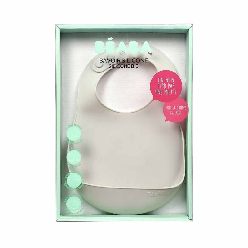 BEABA Bib - Light Mist (online) SILICONE-image 2