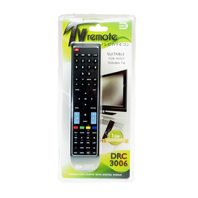 DAIYO Remote Control For Toshiba Tv DRC 3006-image 1