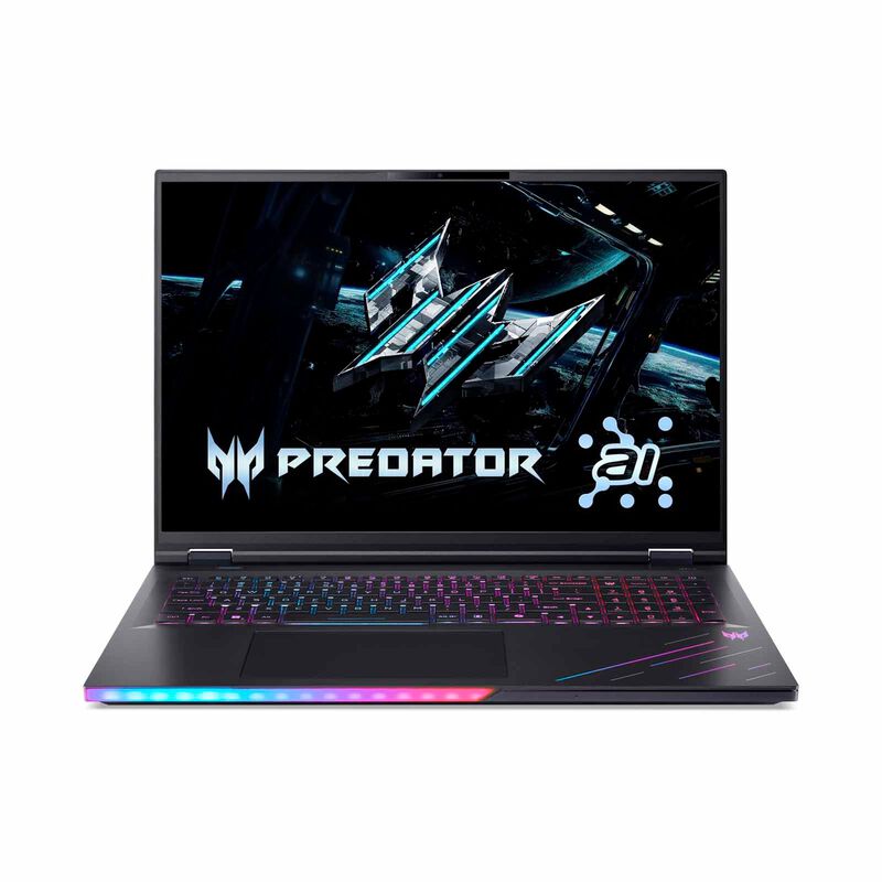 ACER 18in Intel Core Ultra 9 275hx 64gb 2tb Ssd Rtx 5080 Win 11 Home PREDATOR HELIOS 18 AI PH18-73-95FD (BLACK)-image 1