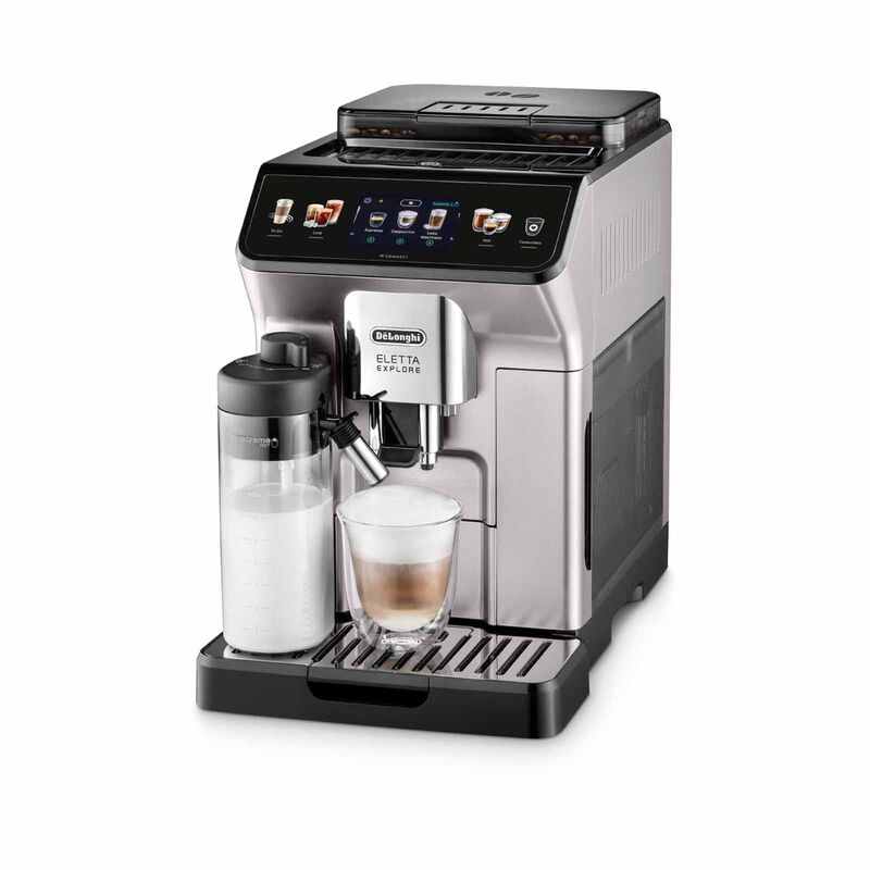 DELONGHI Eletta Explore Automatic Coffee Makers - Silver ECAM450.65.S-image 2