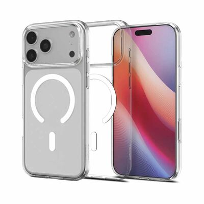 SPIGEN Iphone 17 Pro Max Liquid Crystal Magfit Clear White ACS10394