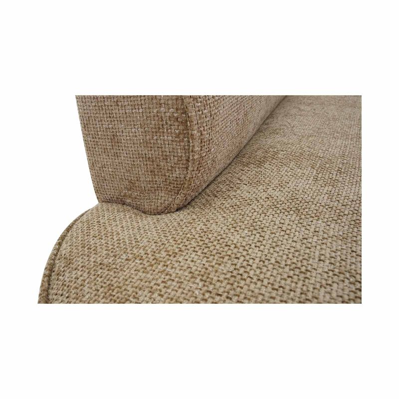 MUZE Armless Sofa (fab) Fawn TAMMI-image 9