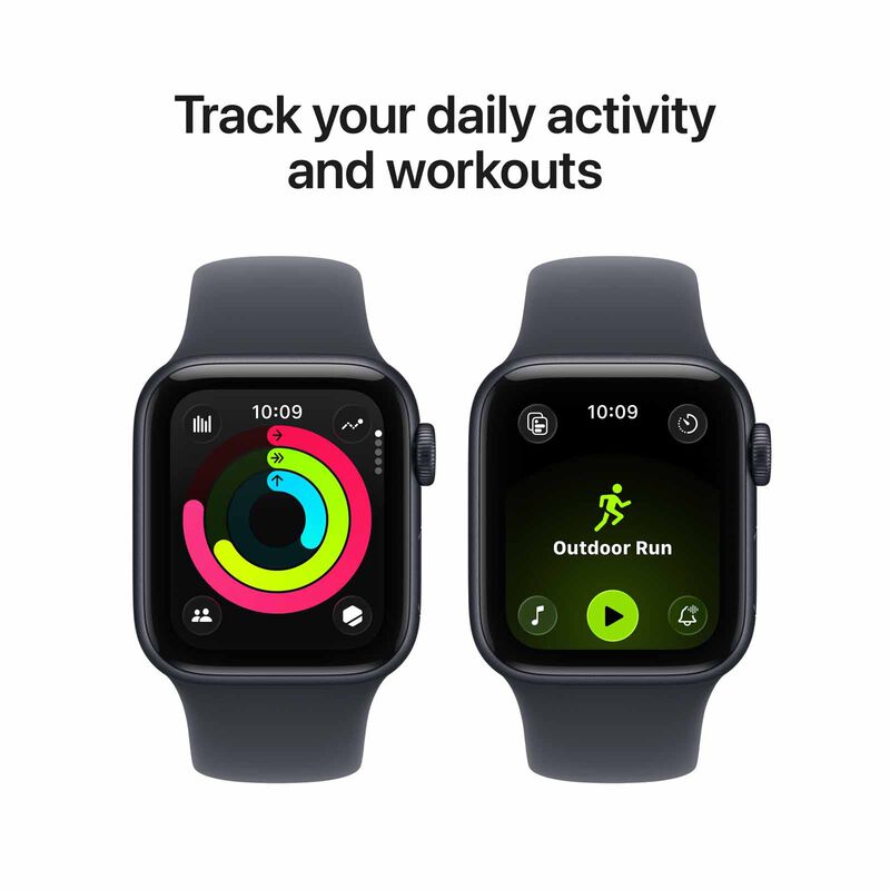 APPLE Watch Se 3 Gps 40mm Midnight Aluminium Case With Midnight Sport Band - S/m MEH94X/A-image 5