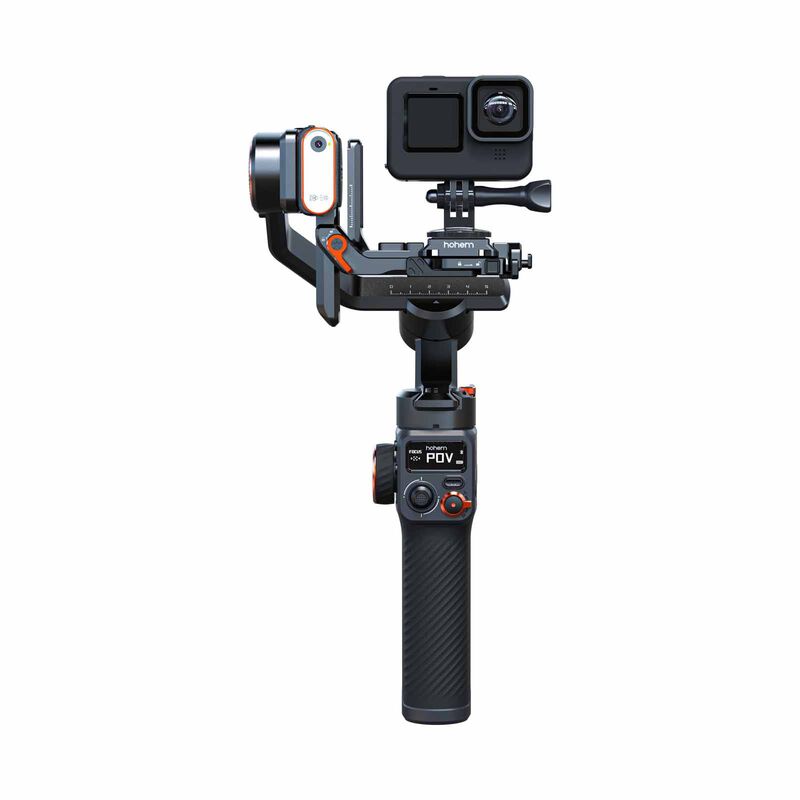 HOHEM Isteady Mt2 Camera Gimbal W/ Magnetic Fill Light & Ai Tracking Module HT-ISTEADY MT2 KIT-image 4