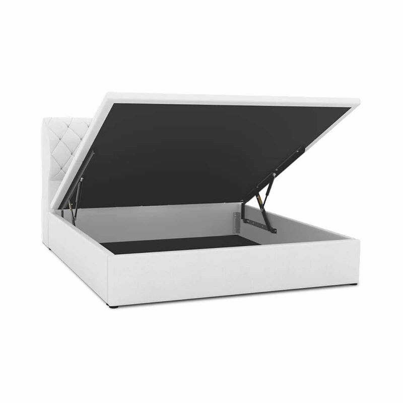 MAXCOIL King Size Bedframe MELISSA + ALEXIS STORAGE-image 6