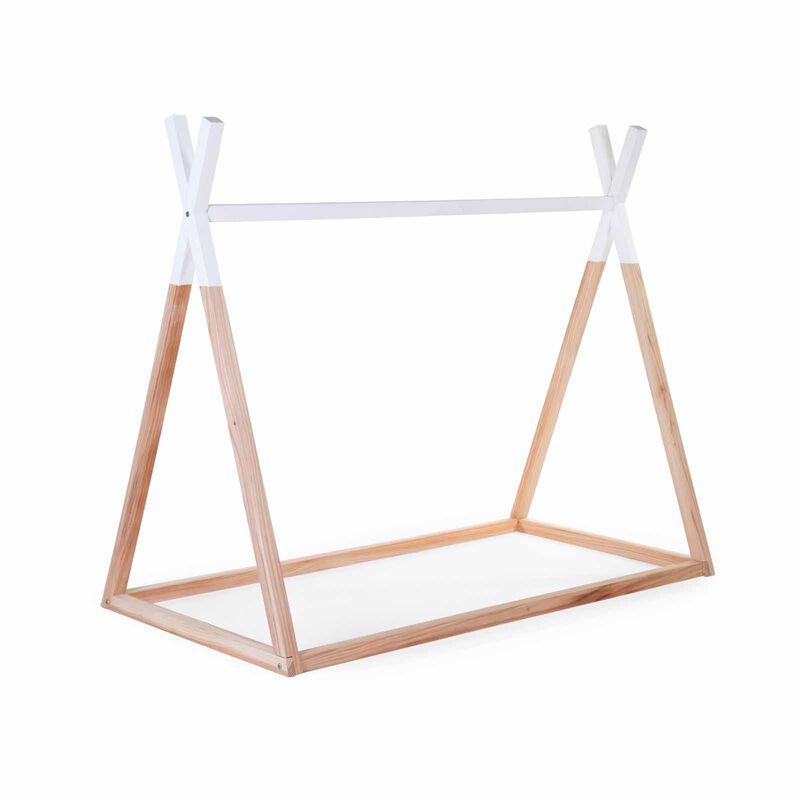 CHILDHOME Natural White - 70x140cm (online) TIPI BED-image 1