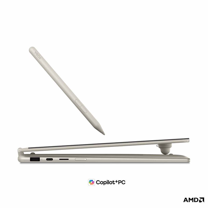 LENOVO 14in Wuxga Oled Amd Ryzen Ai 7 445 16gb Radeon 840m 512gb Ssd Win 11 Home YOGA 7 2-IN-1 14AGP11 83TD0080SB-image 6