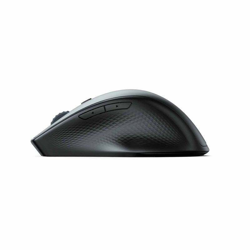 UGREEN Mu101_15803 2.4g + Bluetooth 4000dpi Ergonomic Wireless Mouse With Batteries, Blue Gray 15803-image 3