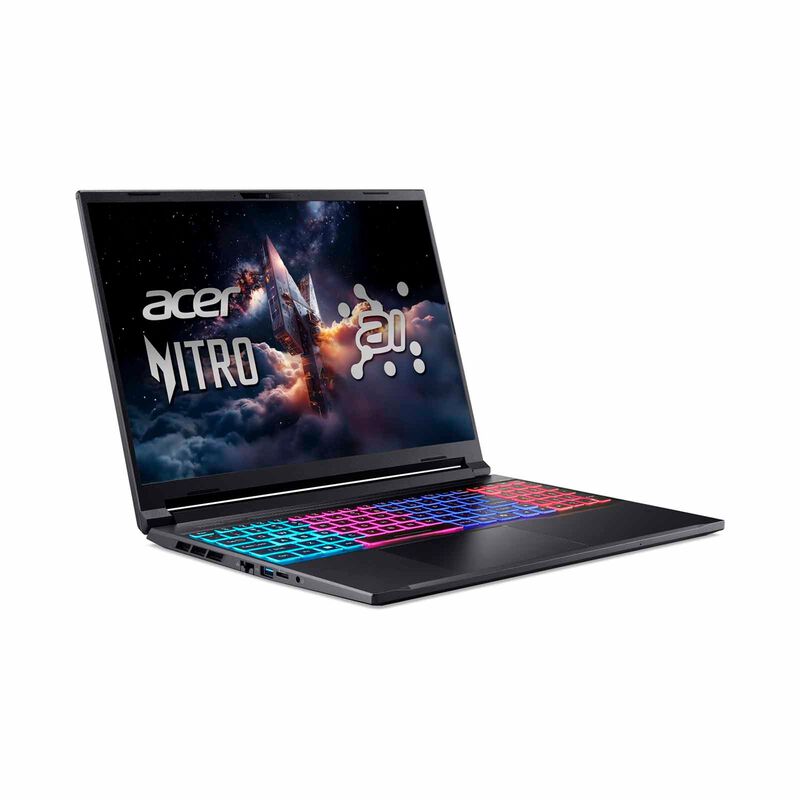 ACER 16in Amd Ryzen Ai 7 350 16gb 1tb Ssd Win 11 Home Rtx5060 NITRO V16 SLIM AI ANV16S-61-R167 (BLACK)-image 5