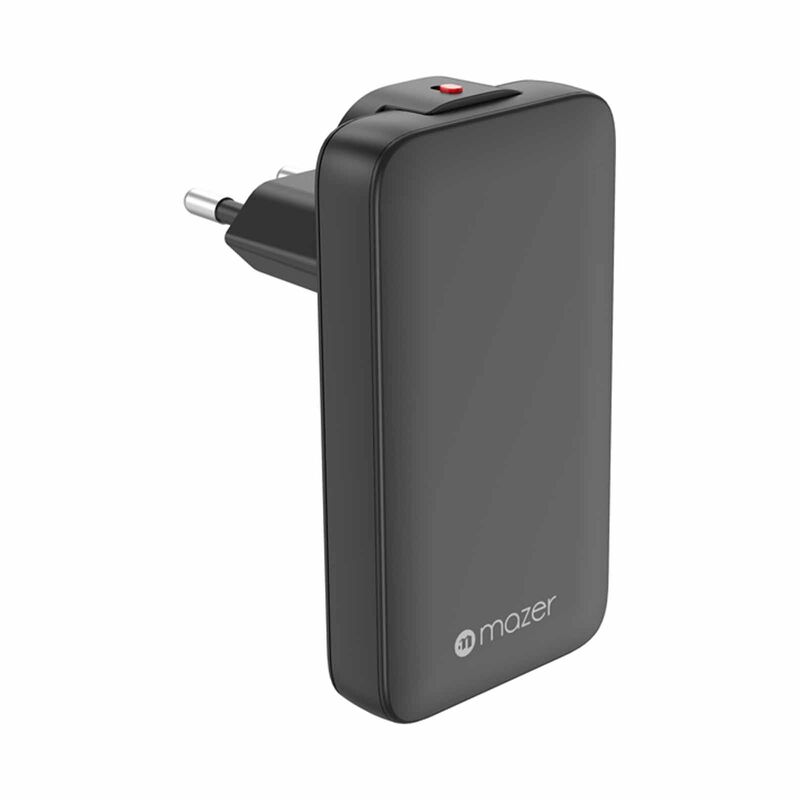 MAZER Prestigegan Pd65w 2c With Travel Plugs - Black M-G65SLIM2C-BK-image 9