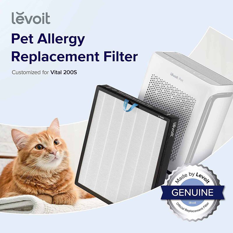 LEVOIT Vital 200s Smart Air Purifier Filter - Original (white) LV-VT200SFILT-image 3