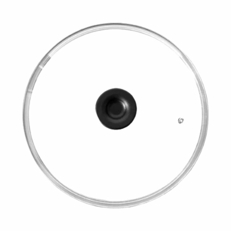MEYER 26cm Stacking Glass Lid With Knob 12357-image 2