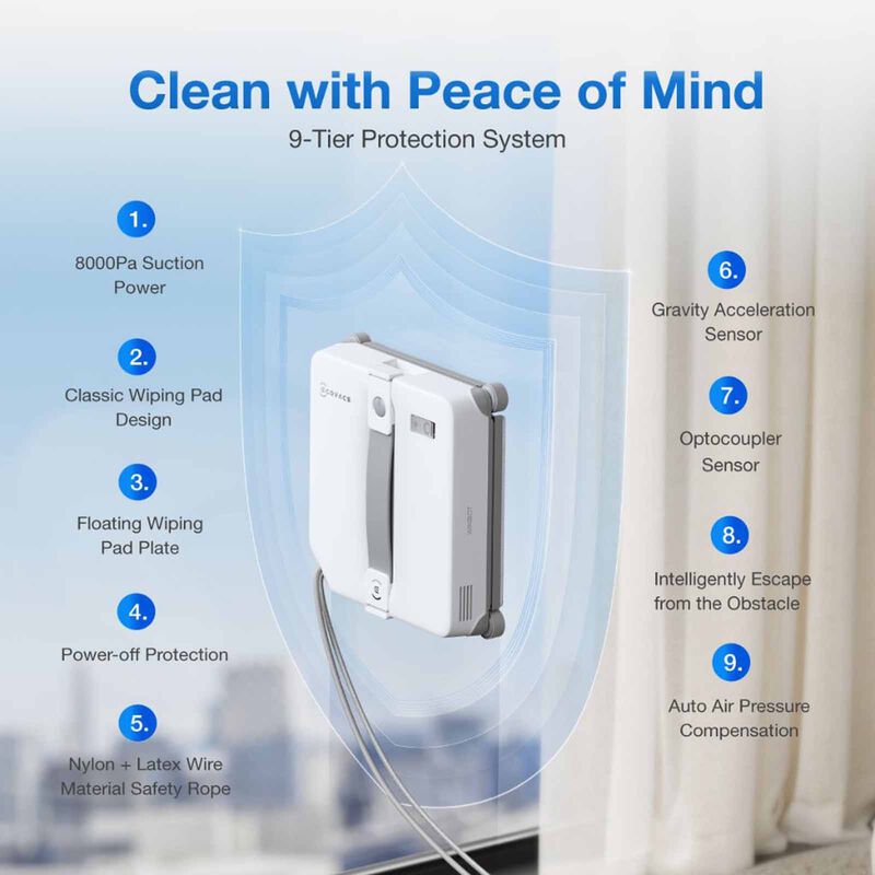 ECOVACS Winbot Mini 2 Window Robot Cleaner WG853-15-image 4