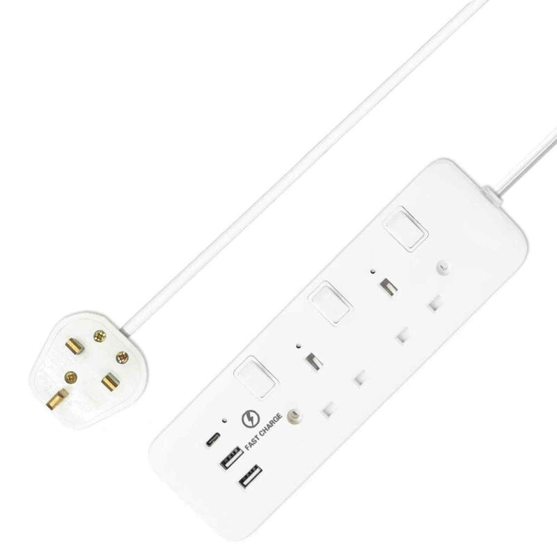 MORRIES 2 Way (3m) Extension Cord MS2W2U1C/3M-image 1
