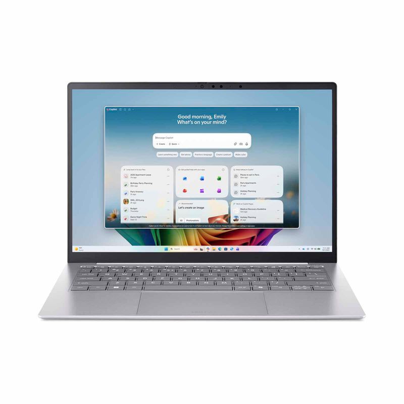 ACER 14in Intel Core Ultra 7 355 32gb 1tb Ssd Win 11 Home SWIFT EDGE 14 AI SFE14-I51-70S4 (AURORA WHITE)-image 1