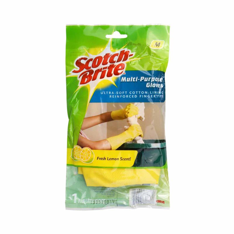 3M SCOTCHB Scotch-brite Multipurpose Gloves Medium, 491-m 491-M-image null