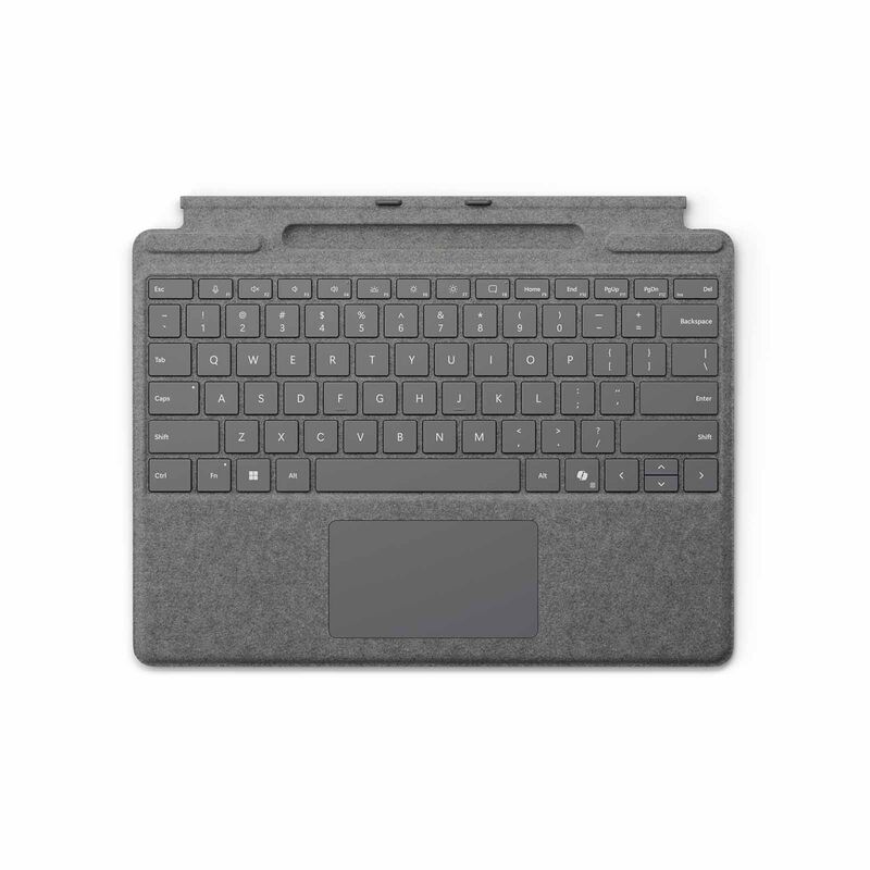 MICROSOFT Surface Pro Signature Type Cover Copilot Platinum 8XA-00252-image null