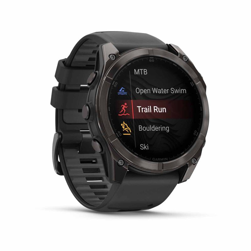 GARMIN Fenix 8 51mm Sapphire Amoled Edition, Carbongray_black,black/pebblegray GM-010-02905-63-image 3