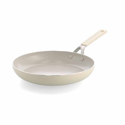 KITCHENAID Aluminium 9g 28cm Frypan - Almond Cream KAAM069916