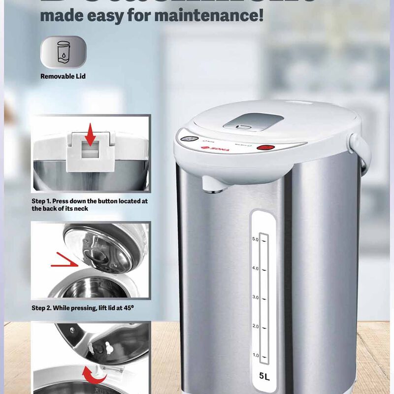 SONA Electric Air Pot (5.0l) SAP965-image 6