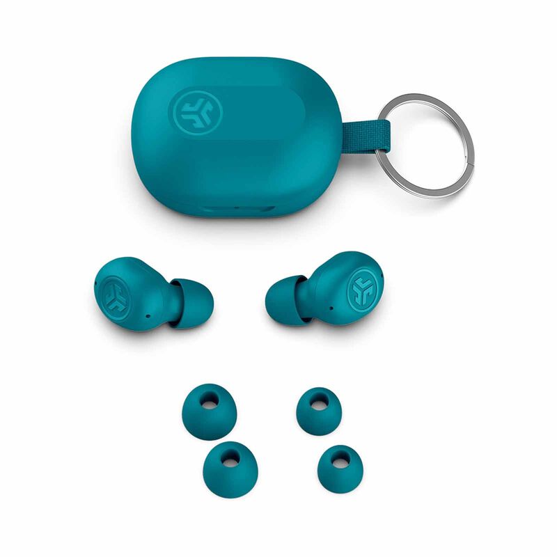 JLAB Jbuds Mini True Wireless Earbuds - Aqua EBJBMINIRAQUA124-image 3