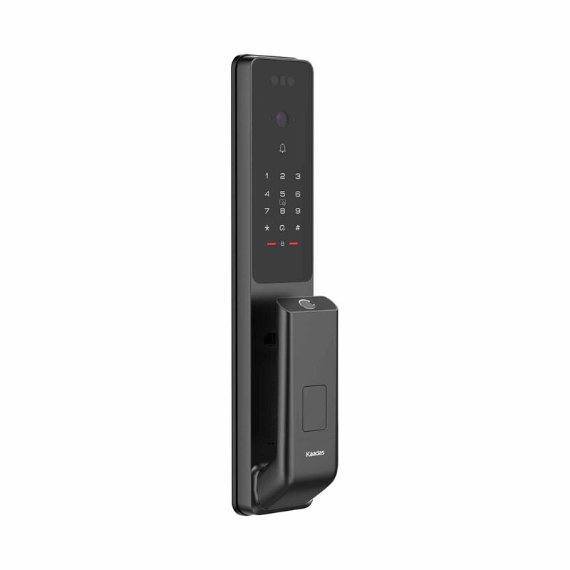 KAADAS Wifi Mortise Door Lock With 3d Face Recognition,finger Vein,built-in Doorbell & Viewer Q9 BLACK-image 2