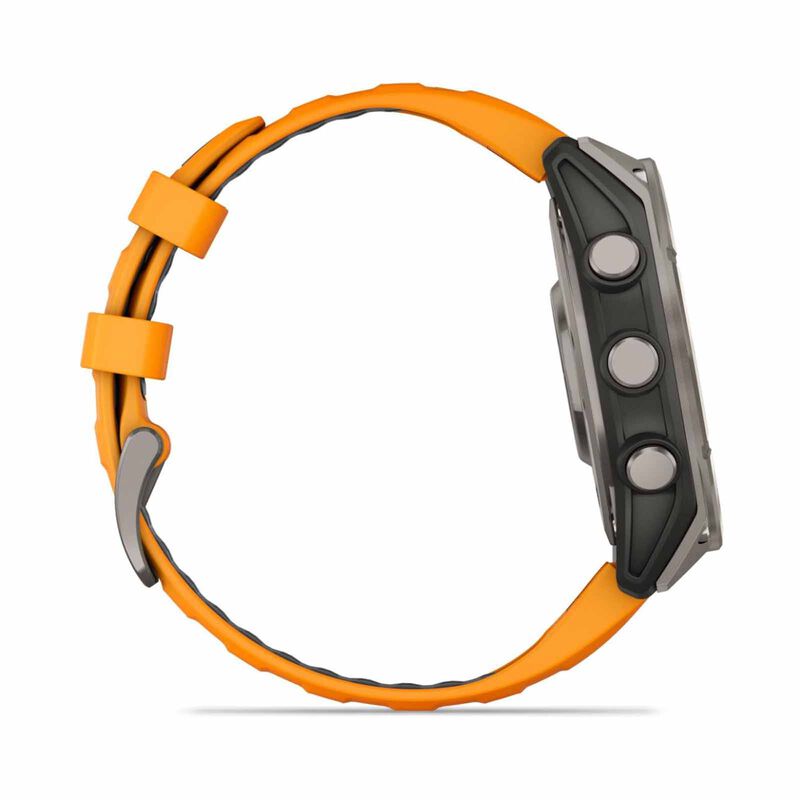 GARMIN Fenix 8 47mm Sapphire Amoled Edition, Graphite/orange GM-010-02904-19-image 6