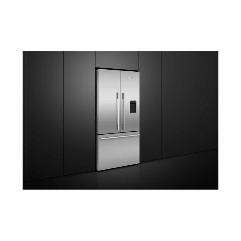FISHER & P French Door Fridge With Ice & Water (536l)/( Stainless Steel ) RF610ADUSX6-image 7