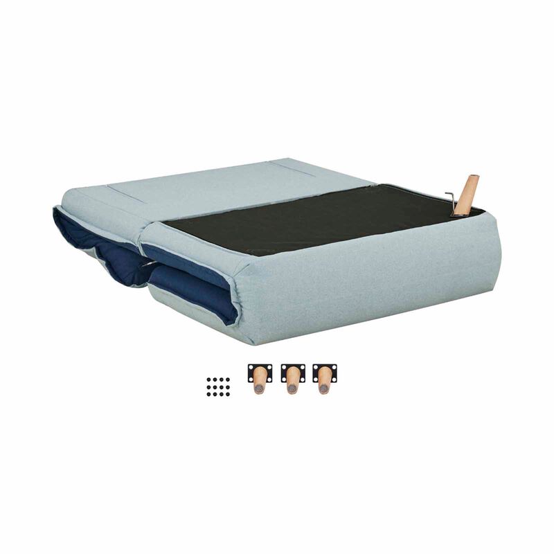 Single Sofa Bed Lblue LOLA-image 12