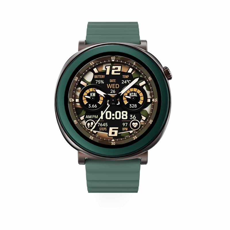 HIFUTURE Aurora - Dark Green Bluetooth Smartwatch With Heart Rate Function HSSW11DG-image 1