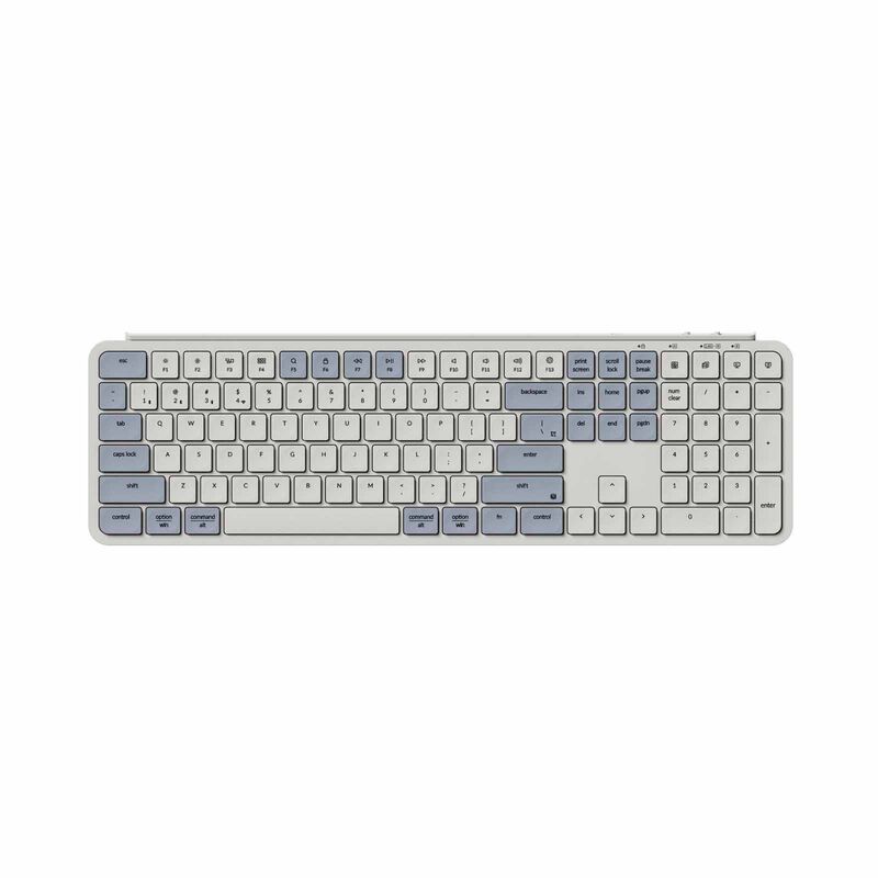 KEYCHRON B6 Pro, 109 Key, Retro Blue, Ultra-slim Wireless Keyboard KYCN-B6P-K11-image 1
