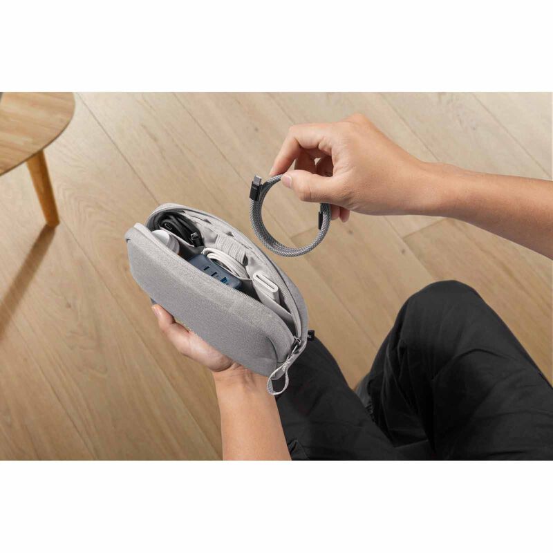 TOMTOC Light-t12 Electronic Accessory Pouch 1l - Grey T12S1G2-image 9