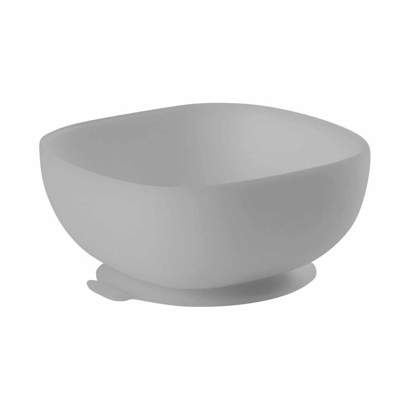 BEABA Suction Bowl - Grey (online) SILICONE-image 6