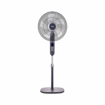 NNIO 16 In Bldc Stand Fan With Remote Control (black) N1600DCSFR-BK