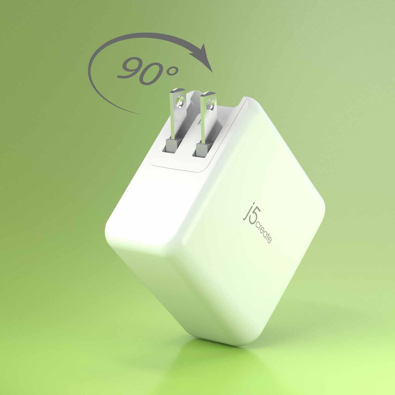 J5CREATE 70w Gan Usb-c 4-port Charger JUP4370F-image 9